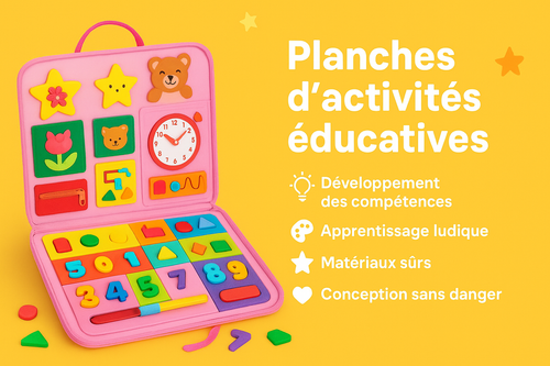 Planche d’activités éducatif (3-5ans)