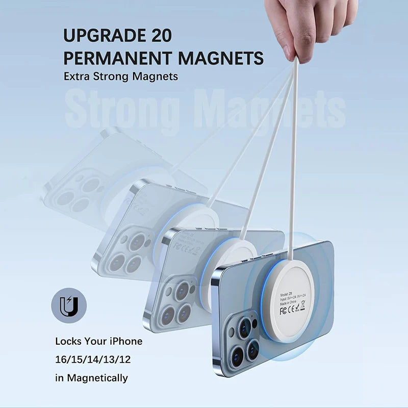 For Apple Magsafes Original Wireless Charger For iPhone 16 15 14 13 12 Pro Max Plus AirPods Fast Charging Type C Magnetic Charge